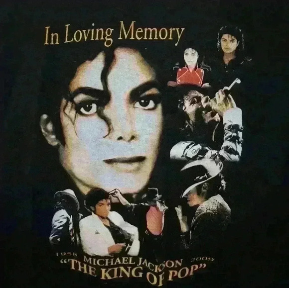 Michael Jackson Memorial T-shirt sz 2Xl, Pop Consert Tour - Picture 5 of 5